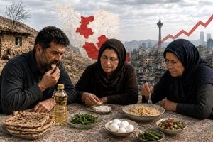 سونامی گرانی به سفره فقرا رسید/ عبور تورم خوراکی‌ها از مرز ۱۳۴ درصد/ ۱۱ استان درگیر تورم سه‌رقمی هستند + نمودار
