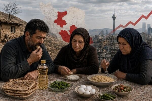 سونامی گرانی به سفره فقرا رسید/ عبور تورم خوراکی‌ها از مرز ۱۳۴ درصد/ ۱۱ استان درگیر تورم سه‌رقمی هستند + نمودار