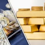 کاهش قیمت‌ها در بازار طلا، سکه و دلار
