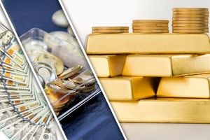 کاهش قیمت‌ها در بازار طلا، سکه و دلار