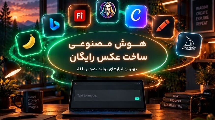 هوش مصنوعی ساخت عکس رایگان؛ بهترین ابزارهای تولید تصویر با AI 