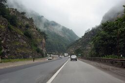 تردد روان خودروها در محورهای شمالی