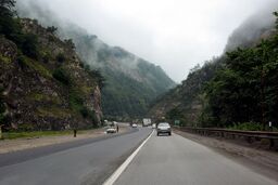 تردد روان خودروها در محورهای شمالی