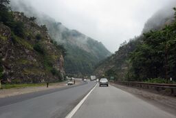 تردد روان خودروها در محورهای شمالی